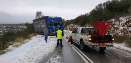 Σπάρτη: Μεγάλη Καταστροφή χαλάζι σάρωσε τα πάντα!