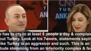 Δημοσιογράφος της «Jerusalem Post» ξεφτιλίζει τον Μεβλούτ Τσαβούσογλου Ροή Ειδήσεων