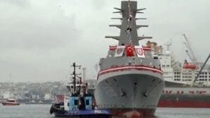 Αυτή είναι η πρώτη τουρκική κατασκοπευτική κορβέτα που βγαίνει στη θάλασσα Ροή Ειδήσεων