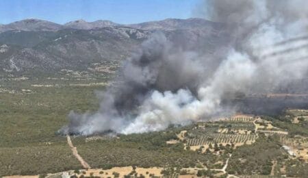 Φωτιά στα Μέγαρα, εκκενώνονται προληπτικά οικισμοί