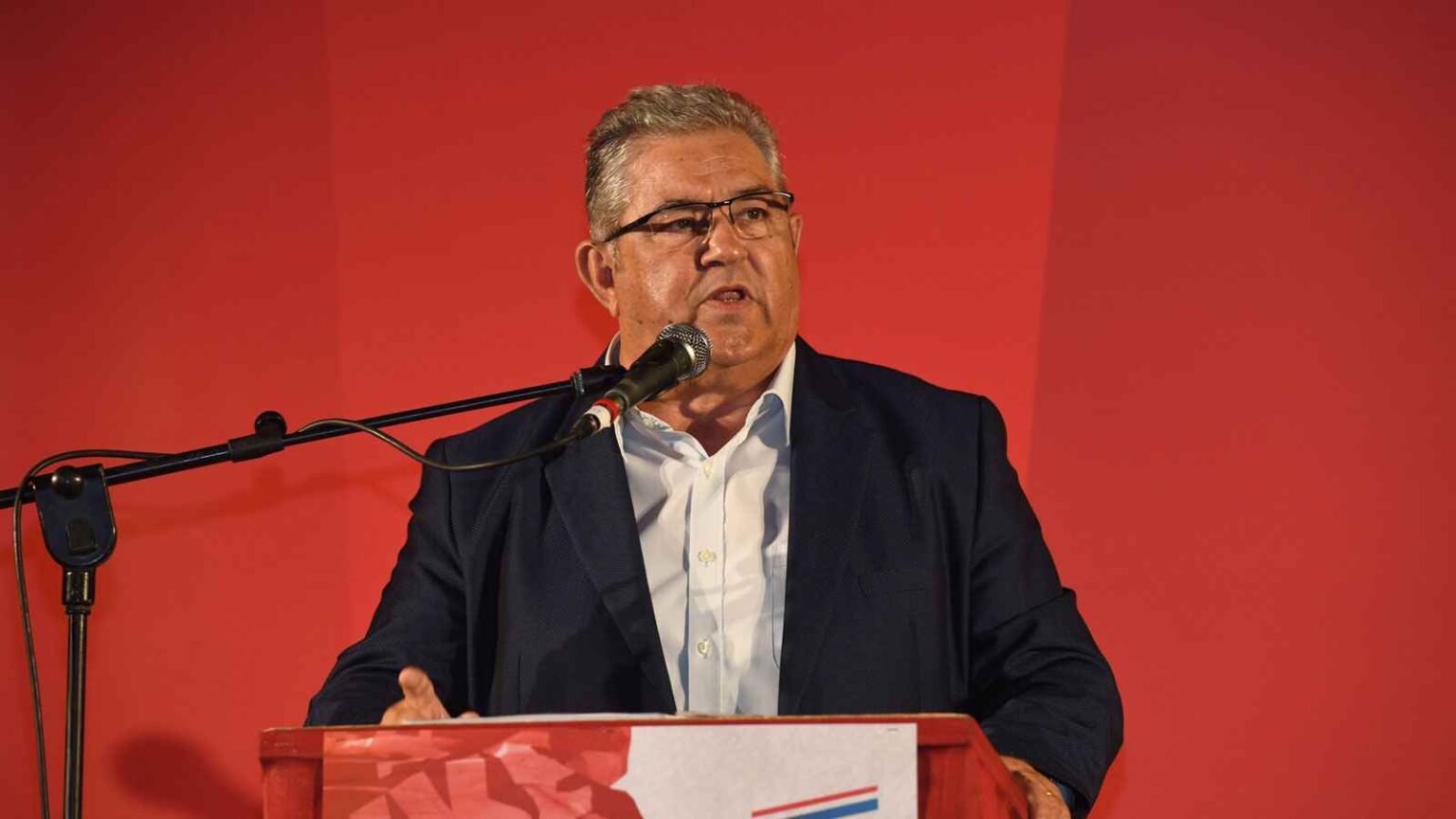 Κουτσούμπας: Μόνο το ΚΚΕ έχει πρόγραμμα και σχέδιο για να ζήσει ο λαός τον 21ο αιώνα