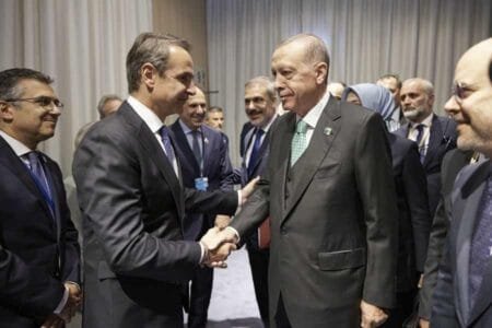 Νέα Υόρκη: Σε εξέλιξη η συνάντηση Μητσοτάκη – Ερντογάν
