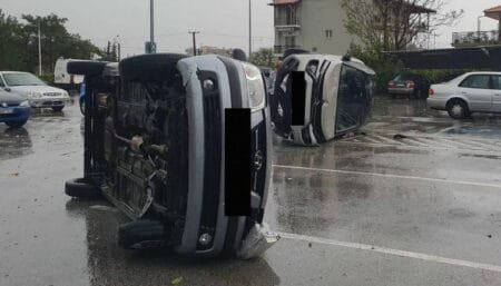 Μεγάλες καταστροφές αφήνει πίσω της η κακοκαιρία που έπληξε την Ξάνθη (Βίντεο)