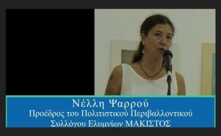 Νέλλη Ψαρρού – ΑΠΕ στην Εύβοια – Μέρος Ά