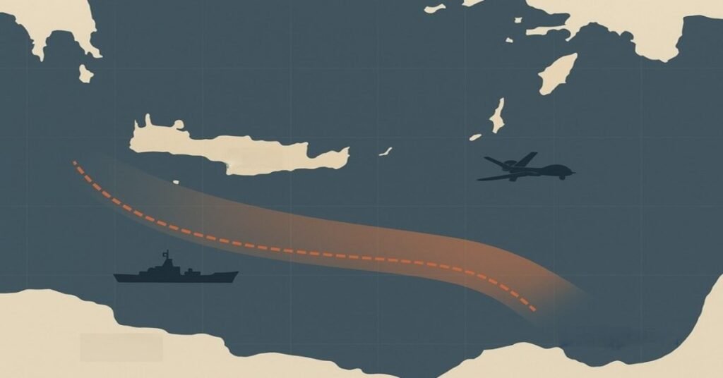 Στον ίσκιο των drones: Ευρωπαϊκά πολεμικά δίπλα στον στολίσκο της Γάζας στην Αν. Μεσόγειο