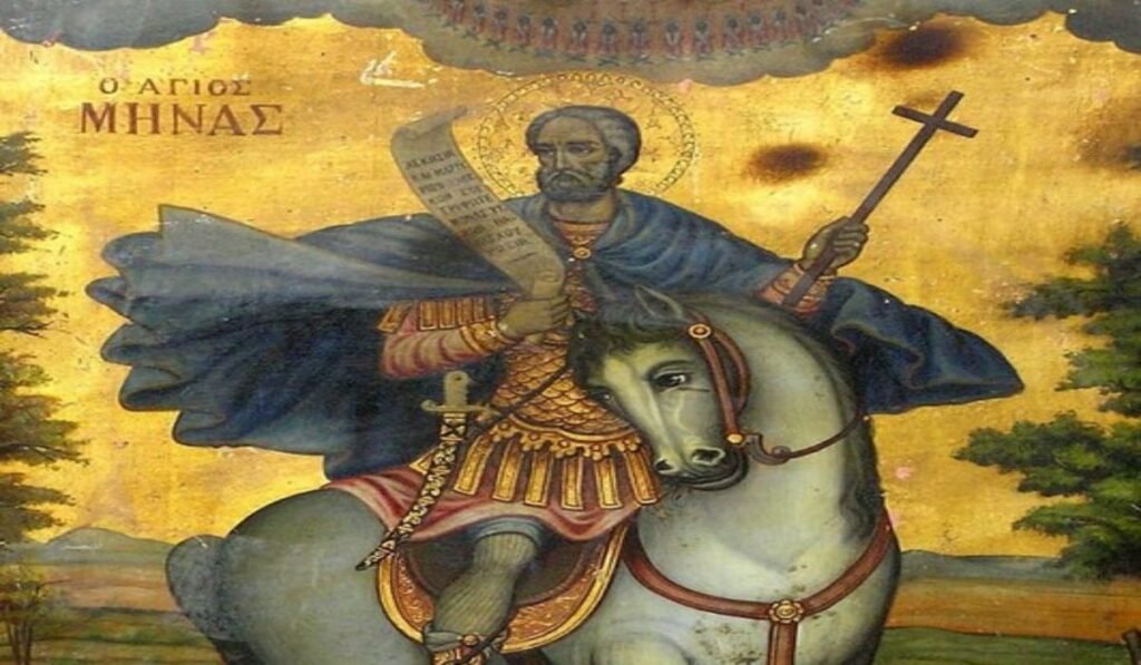 Γιορτή σήμερα 11 Νοεμβρίου: Ο Άγιος Μηνάς, προστάτης των εμπόρων και θαυματουργός στρατιώτης
