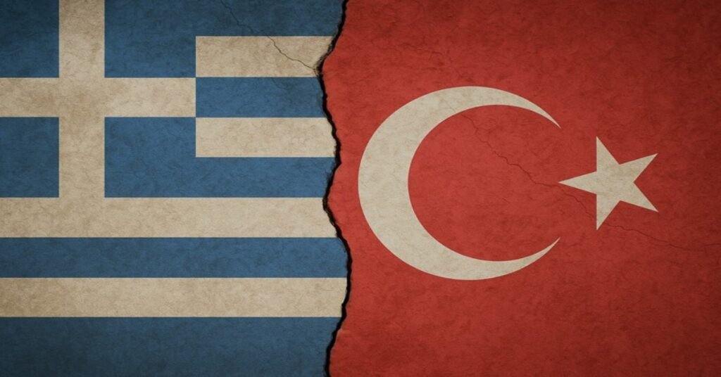 ΗΠΑ και στρατηγικά λιμάνια της Ελλάδας: Τι αποκαλύπτει η Sözcü για το σχέδιο ελέγχου σε Αιγαίο και Βόρεια Ελλάδα Σημαίες Ελλάδας και Τουρκίας με ρωγμή ανάμεσα