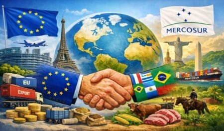 Η εμπορική συμφωνία ΕΕ–Mercosur και οι επιπτώσεις στους Ευρωπαίους αγρότες Εμπόριο και συνεργασία ΕΕ Μερκοσούρ παγκόσμια οικονομία