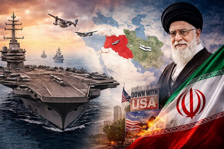 Ένταση ΗΠΑ και Ιράν με στρατιωτικά σύμβολα