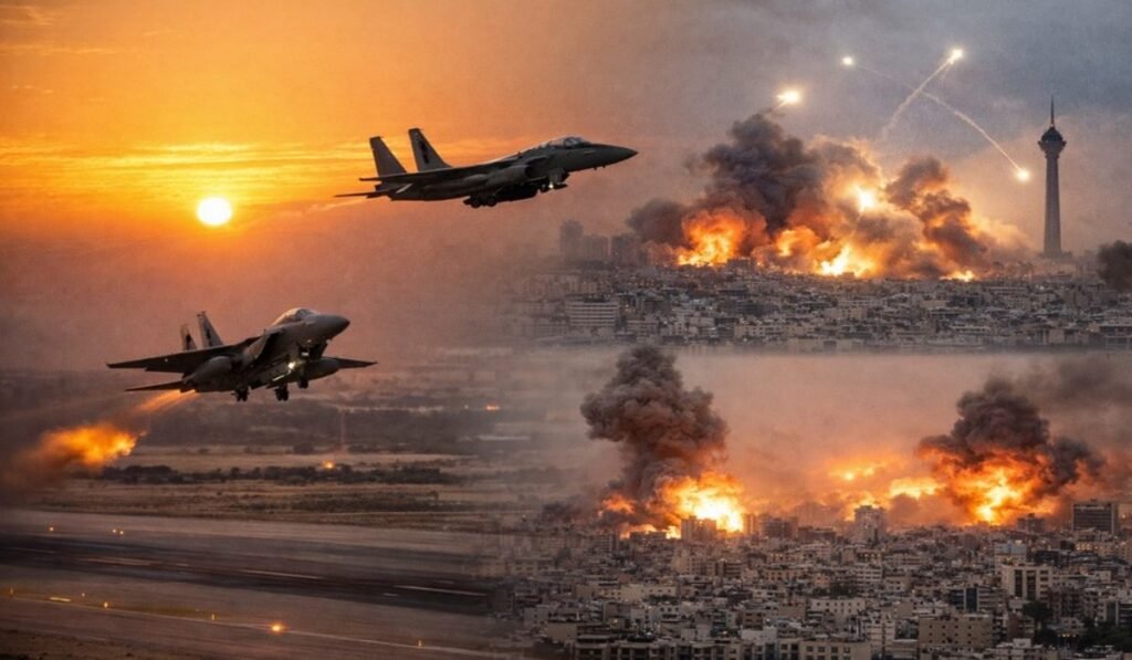 Μαχητικά Ισραήλ και ΗΠΑ απογειώνονται