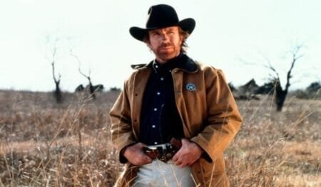 Chuck Norris πορτρέτο ηθοποιός