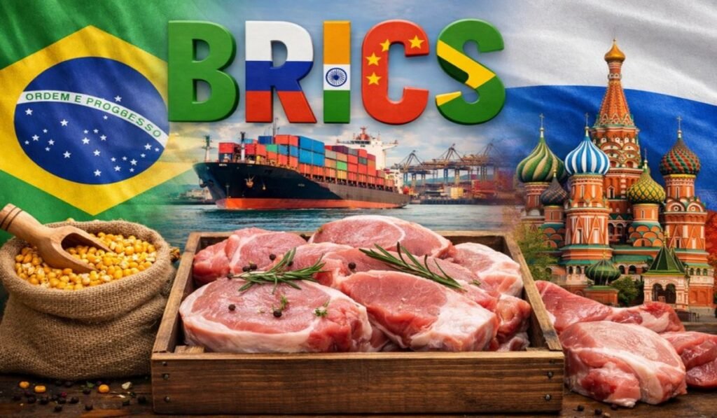 Εξαγωγές χοιρινού κρέατος από τη Βραζιλία προς τη Ρωσία