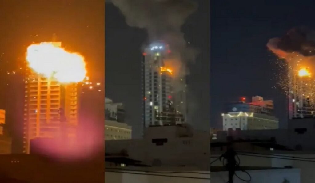 Ιρανικοί πύραυλοι πάνω από τον Περσικό Κόλπο