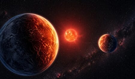 TRAPPIST-1: Οι πρώτοι κλιματικοί χάρτες κόσμων σαν τη Γη δείχνουν πλανήτες χωρίς ατμόσφαιρα TRAPPIST-1,κόκκινοι νάνοι