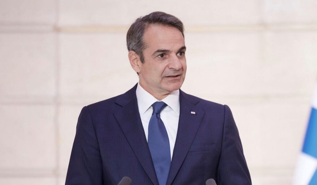 Ο Κυριάκος Μητσοτάκης στο προσυνέδριο της Νέας Δημοκρατίας στη Θεσσαλονίκη