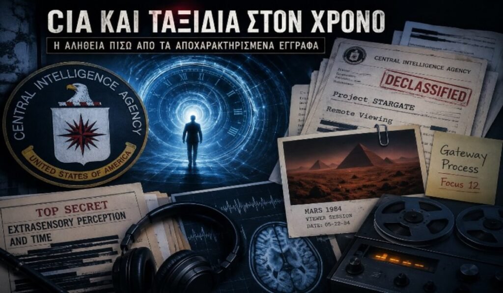 CIA και ταξίδια στον χρόνο: Τι αποκαλύπτουν τα αποχαρακτηρισμένα έγγραφα και πού τελειώνει η πραγματικότητα CIA και ταξίδια στον χρόνο: Η αλήθεια πίσω από τα αποχαρακτηρισμένα έγγραφα