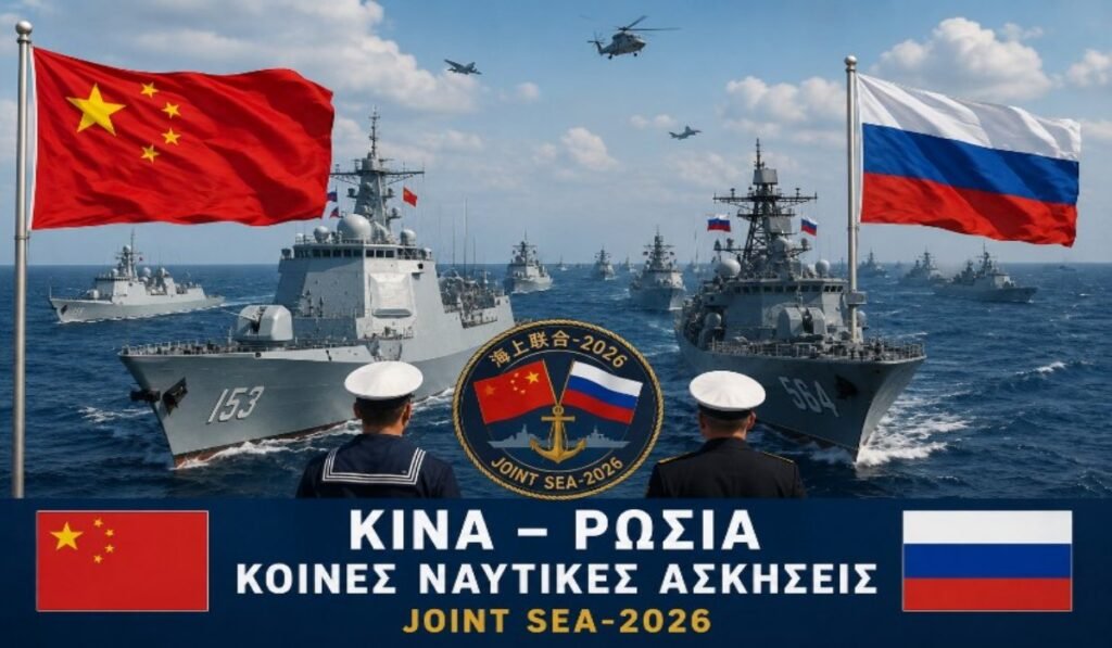 Κίνα Ρωσία κοινές ναυτικές ασκήσεις