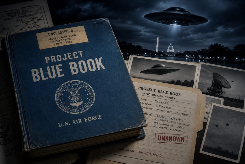 Project Blue Book: Τα 701 ανεξήγητα UFO που έμειναν στα αρχεία των ΗΠΑ Απόρρητος φάκελος Project Blue Book